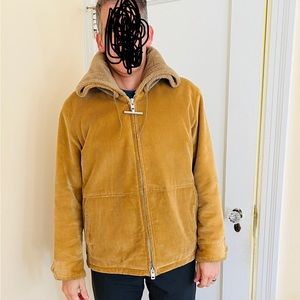 PAUL STUART x MIGHTY MAC Tan Corduroy Jacket